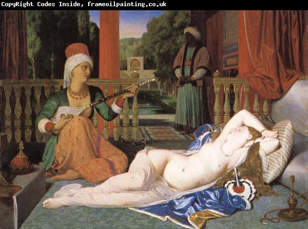 Jean-Auguste Dominique Ingres Odalisk with slave